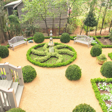 Parterre Garden viewed from Deck