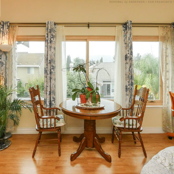 New Wood Interior Windows in Gorgeous Bedroom - Renewal by Andersen San Francisc