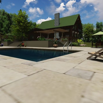 Forest Lake Pool House