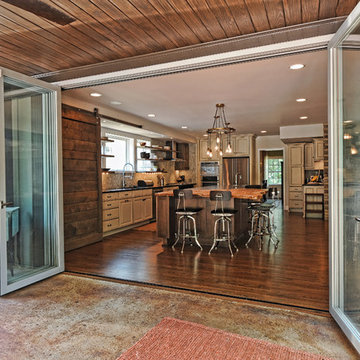 Kitchen + Patio = One Awesome Retreat