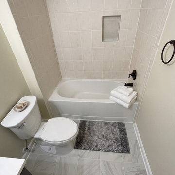 Double Bathroom Remodel in Alexandria, Virginia