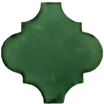4.2x4.2 9 pcs Espanola Green Mexican Tile