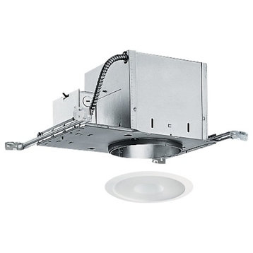 6-inch Recessed Lighting Kit with Frosted Shower Trim