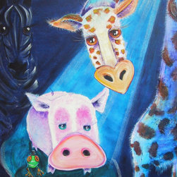 Vintage Tracey Keller Paintings - Paintings