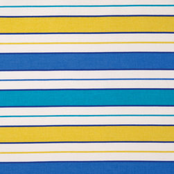 Turquoise Stripe Accent Napkin - Dinnerware