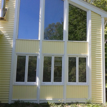 CertainTeed Mainstreet Vinyl Siding + New Gutter System
