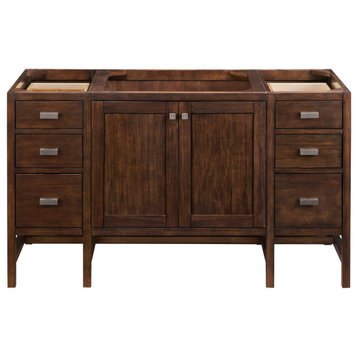 Addison 60" Single Vanity Cabinet , Mid Century Acacia