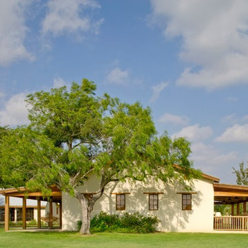 Rustic Hacienda Style Texas Ranch