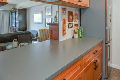 Minimalist kitchen photo in Orange County