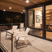 covered deck outside loungs