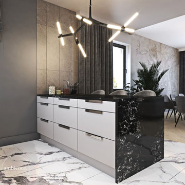 Modern interiors with contrast - part 1