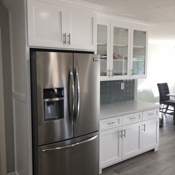 White Painted Kitchen | Snows Custom Cabinetry