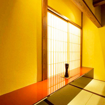 Japanese Style of Window and Art Shelf