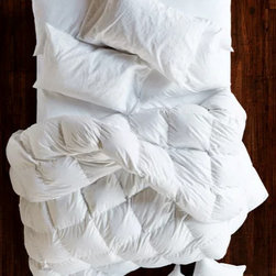 Goose Down Pillow Medium Support - Bed Pillows