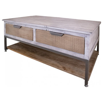 Crafters and Weavers Amelia 4 Drawer Coffee Table