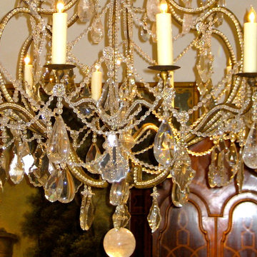Detail of Master Bedroom Chandiler