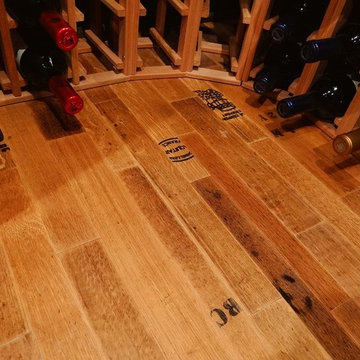 Lower Level Remodel with Wine Cellar in Wauwatosa