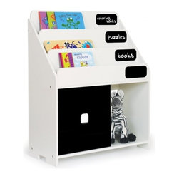 Pkolino Playful Bookshelf, White - Kids Bookcases