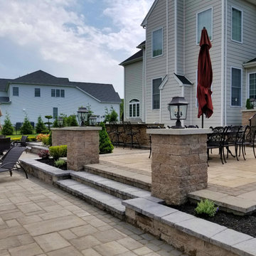 Fiberglass Pool Installation & Back Yard Makeover - Lincroft NJ