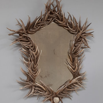 Custom Antler Mirrors