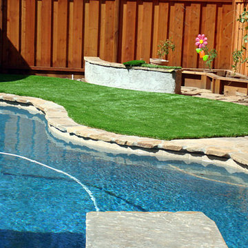 Global Syn-Turf artificial grass installation in San Jose, CA