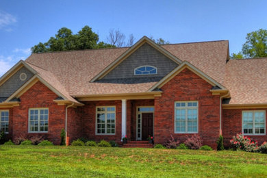 Traditional exterior home idea in Charlotte
