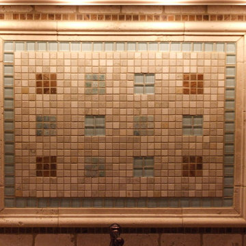 A Small but Stylish Backsplash