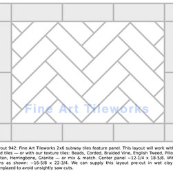 Layout 942 &mdash; Fine Art Tileworks - Tile