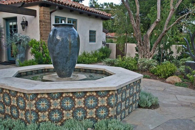 Photo of a mediterranean landscaping in Santa Barbara.