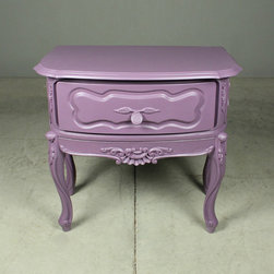 purple passion nightstand - Nightstands And Bedside Tables
