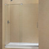 DreamLine Mirage Frameless Sliding Shower Door & 34"x 60" Base Left Drain