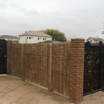 Artistic Driveway Gate "Lions"