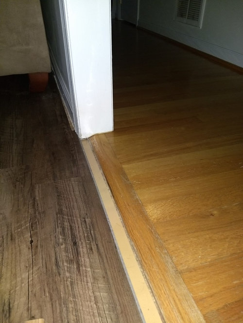 How Should I Remove This Oak Reducer Strip, Hardwood Floor Transition Reducer