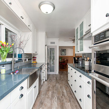 Eternal Charcoal White Kitchen