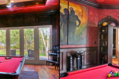 Inspiration for a timeless basement remodel in Phoenix