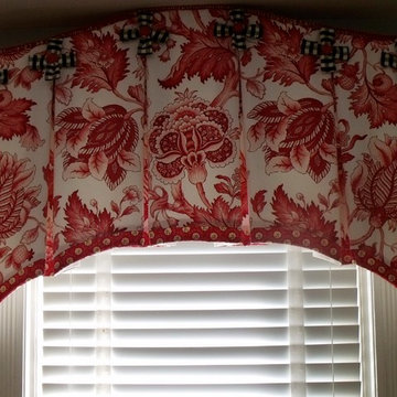 pillows and valances