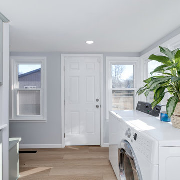 Mechanic Kitchen & Mudroom Remodel Before/Afters