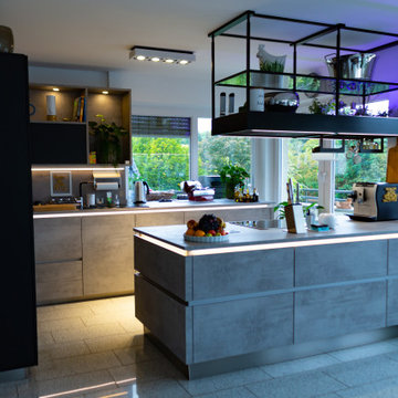 Nolte beton Stone mit Feel schwarz