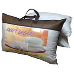 At Home - Bed Pillows in Gift Bag, Set of 2 - Perfect Bed Pillows (Set of 2) in a Gift Bag.