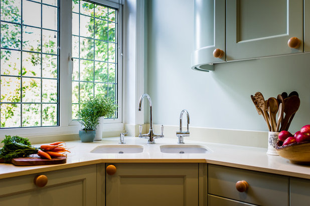 Transitional Kitchen by Smartstyle Interiors