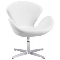 Zuo Modern Carbon Chair, White