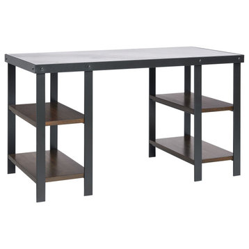 Jolene Desk With White Marble Top