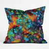 Madart Inc Color Blast Outdoor Throw Pillow, 18"x18"