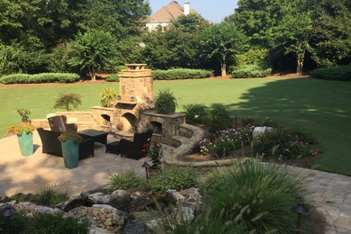 This is an example of a landscaping in Atlanta.