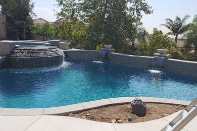 Pool - transitional pool idea in Orange County
