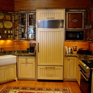 Adirondack rustic kitchen
