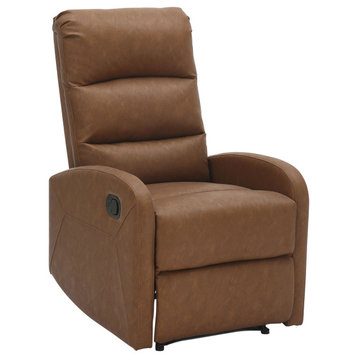 Dormi Recliner Chair, Camel PU