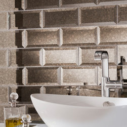 Busca Bronze Bevel Glass Tile - Products