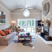Winter lounge room