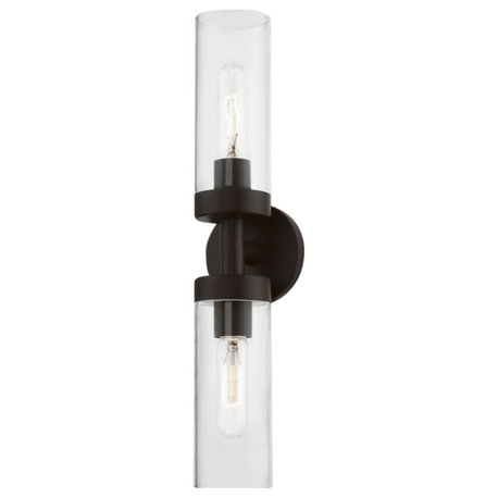 Ludlow 2 Light Bronze ADA Vanity Sconce